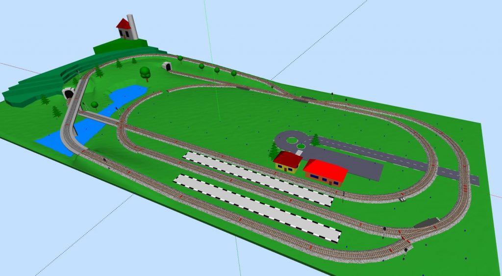 Diorama RZA - Traseu v3